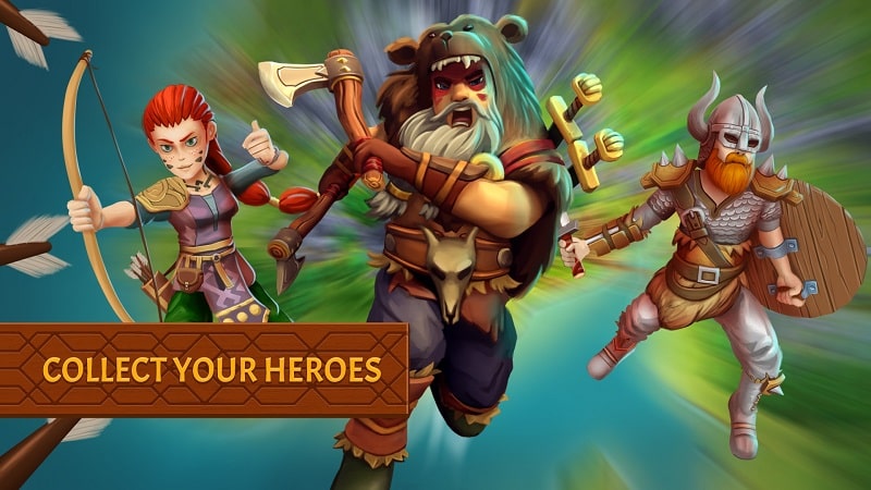 Trải nghiệm Heroes of Valhalla APK mod - Trở thành vị tướng Viking ưu tú